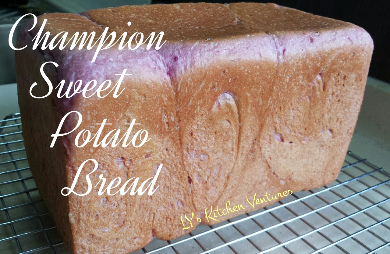 LY's Kitchen Ventures Champion Sweet Potato Bread (Ovenbaked in a